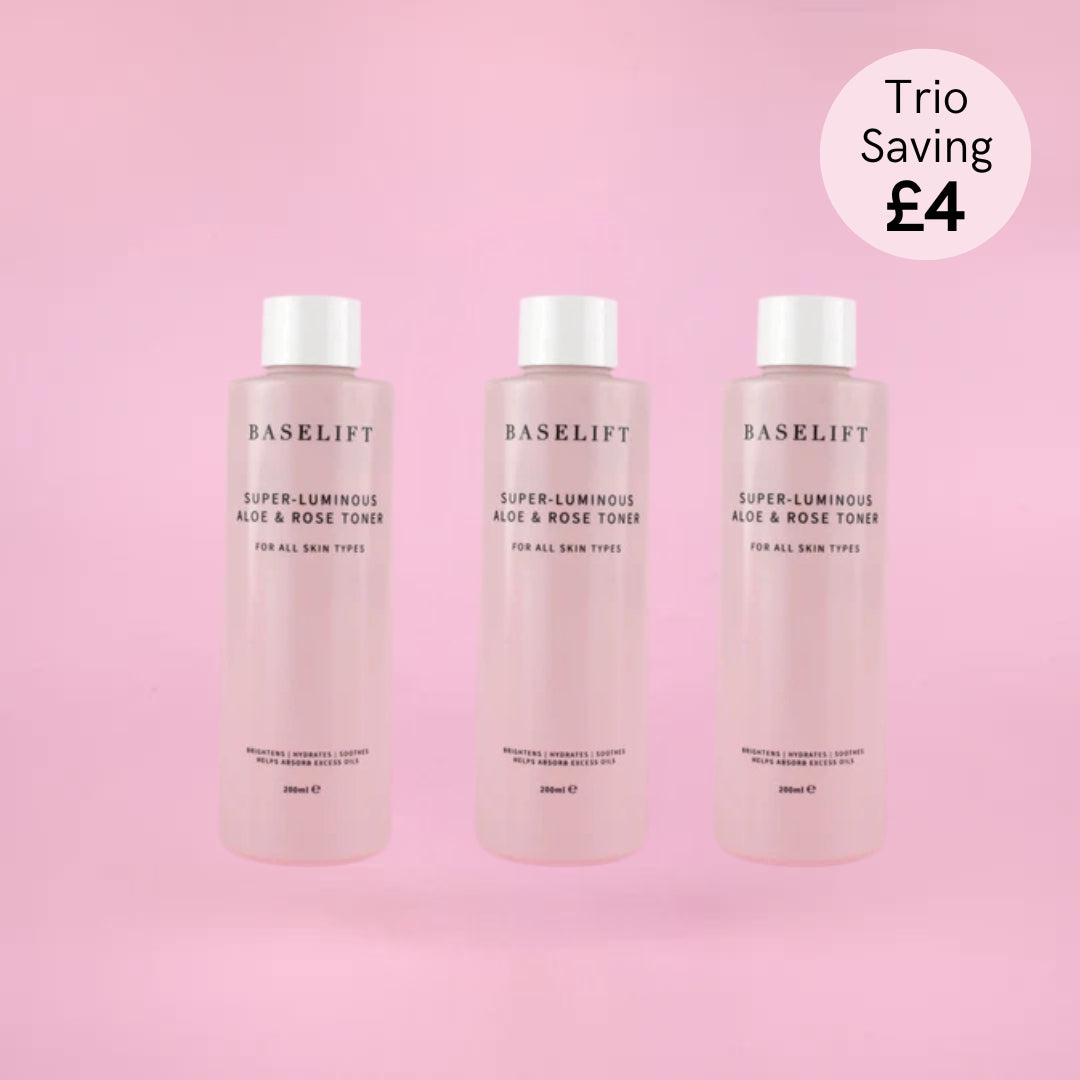 Trio Super Luminous Aloe & Rose Toner | 200ml