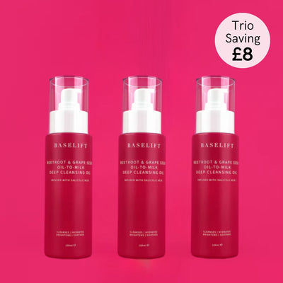 Trio Beetroot & Grape Seed Oil-To-Milk Cleanser | 100ml