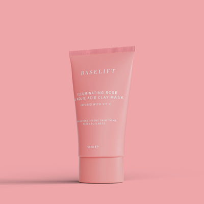 Duo Illuminating Rose & Kojic Acid Clay Mask | 50ml